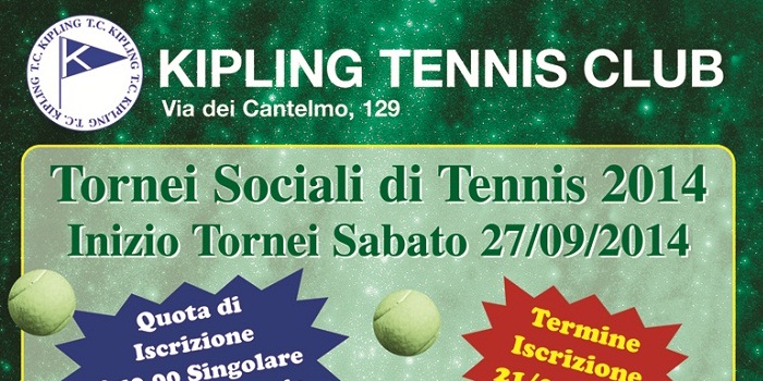 TCKipling tornei sociali 2014