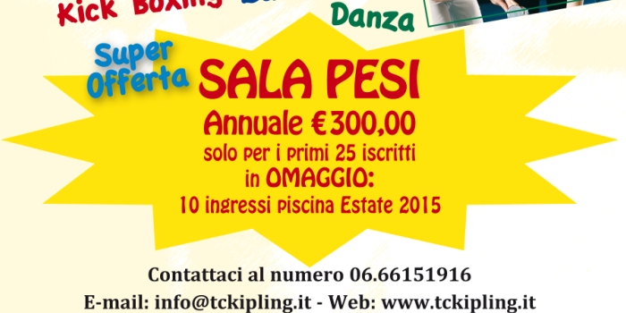 TCKipling palestre 2014-2015